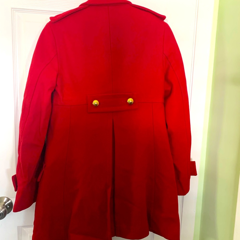 Red Wool Coat (S)